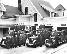 1930s Fire Department 8x10 Photo picture