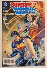 Superman/Wonder Woman #2 (2014, DC) NM- New 52 1:25 Shane Davis Variant picture