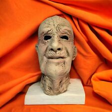 Halloween Old Man Mask Full Head Latex Unbranded picture