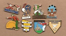 Lot of 8 Pin's Petanque (All Different) picture