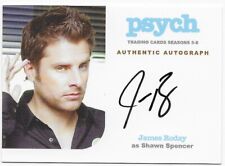 Psych Seasons 5-8 Autograph, Dual Autograph, Printing Plate, or Card Set - Pick picture
