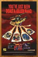 1994 X-Men: Mutant Apocalypse SNES Super Nintendo Vintage Print Ad/Poster Art picture