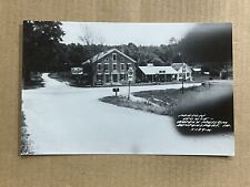 Postcard RPPC Bentonsport IA Iowa Mason House Museum Steamboat Hotel Vintage PC picture