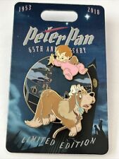 Disney Pin Peter Pan 65 65th Anniversary Spinner Michael Nurse Nana 2018 Le 4000 picture