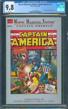 Marvel Milestone Edition: Captain America #1 (1995) ⭐ CGC 9.8 ⭐ REPRINT Comic picture