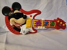 Disney Rock Star Mickey Mouse Musical Guitar - Collectible Tested Works picture
