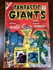 Fantastic Giants (Charlton, 1966).   Ditko.  Gorgo.  Konga comic picture