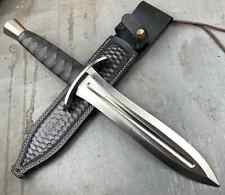 Custom Handmade D2 Steel Dagger Knife With Micarta Handle Survival Knife picture