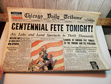 Vtg June 10th 1947 CHICAGO DAILY TRIBUNE 