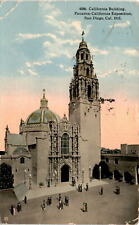 California Building, Panama-California Exposition, San Diego, 1915, Postcard picture