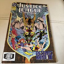 Justice League of America #73 Newsstand Cover (1989-1996) DC Comics picture