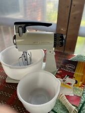 Vintage '69 USA-Made Sunbeam “Deluxe Automatic” Mixmaster Stand Mixer; One-Owner picture