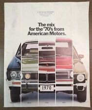 1970 American Motors AMC brochure Vintage  picture