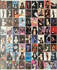 1996 Elvira Mistress of the Dark Base Trading Card Set 72 Cards Comic Images picture