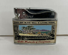 Vintage 1950s Firefly Super Lighter “Foto Murals of California” Advertisements picture