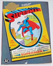 READER COPY DC COMICS MILLENNIUM EDITION 1939 SUPERMAN #1 REPRINT DEBUT ISSUE picture