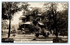 c1910's Robert Booth Residence Pembroke Ontario Canada RPPC Photo Postcard picture
