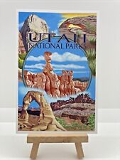 Utah National Parks Montage, Lantern Press Postcard (E39) picture
