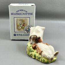 Beatrix Potter Benjamin Wakes Up BP6a Figurine Royal Albert 1990 F Warne Box picture