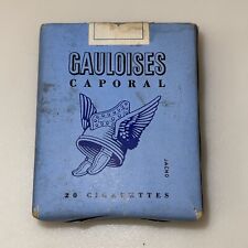 VINTAGE Gauloises Caporal France Cigarette Pack Box d picture