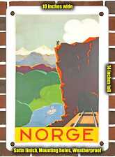 METAL SIGN - 1935 Norway Norwegian State Railways NSB - 10x14 Inches picture