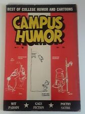 Campus Humor #2 Charlton Comics 1957 Solid Book  picture