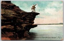 entrance to charlottetown harbor P.E.I. postcard prince edward island  picture