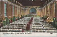 Dining Hall Yale College New Haven CT Connecticut aerial view 1910 postcard F459 picture