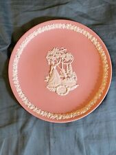 Wedgewood Pink 1983 Jasperware Mary Kay 6.5 Inch Plate, Collectible picture