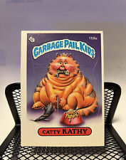 1986 Topps GARBAGE PAIL KIDS (GPK) S4 - CATTY CATHY 159a* —NM-M+ picture