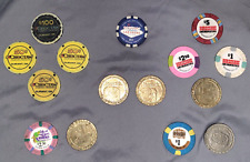 Casino Chips - Lot of 15 - Variety of Casinos and Amounts picture