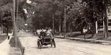 c1906 Main Street Classic Car Dirt Roads Matawan New Jersey NJ ANTIQUE Postcard picture