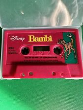 Vintage Disney Bambi and It's a Small World Read-A-Long Cassette picture
