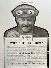 United States Tire Co Ad 1912 