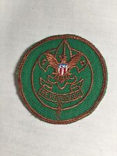1948 - 51 Junior Assistant Scoutmaster used gauze back BSA Position Patch picture