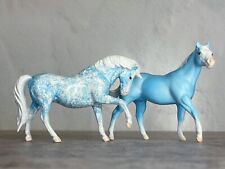 Custom Breyer G1 Quarter Horse Mare & Stallion In Vintage Inspired Deco Colors picture