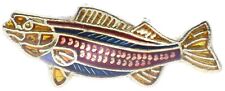 Cutthroat Trout Swimming Fish 1 inch Hat Lapel Pin AK264 F4D12K picture