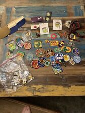 Mixed Lot Of Patches Boy Scouts And More Wow Over 100 Pieces picture
