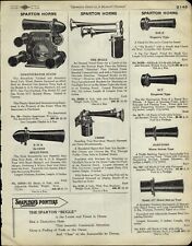 1929 PAPER AD Sparton Store Display Car Auto Horn The Bugle Chime Hartford picture