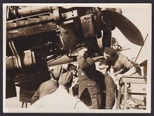 GERMANY 1941, Weltbild photo, WWII, Strange sound in the engine, Aviation picture