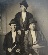 Tintype Photo of Three Cents Civil War Era 1860's picture
