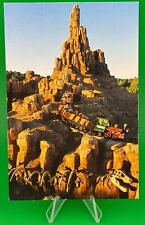 Vintage Walt Disney World Souvenir Postcard Big Thunder Mountain Railroad picture