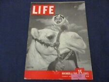 Vintage LIFE Magazine Issue November 4, 1946 Arabian Police Camel Palestine picture
