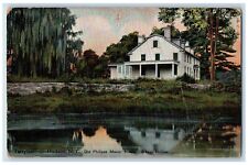 c1910's Tarrytown On Hudson NY, Old Philipse Manor House Sleepy Hollow Postcard picture