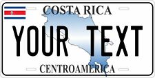 Costa Rica Map License Plate Personalized Car Auto Bike Motorcycle Custom  picture