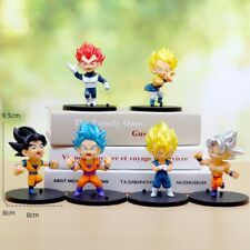 6PCS Mini Dragon Ball Z Figures Super Saiyan Goku Vetega Gotenks Action Figures picture