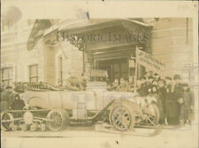 1917 RARE RUSSIAN IMPERIAL ANTIQUE PRESS PHOTO CZARS UNIQUE CAR RUSSIA PETROGRAD picture