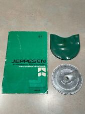 Vintage Jeppesen Aviation Fight Circular Computer CR-5 w/Vinyl Case & Manual picture