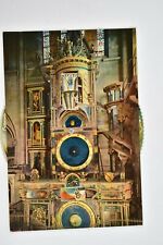 Vintage Mechanical Dial Astronomical Clock Postcard Strasburg  France 4