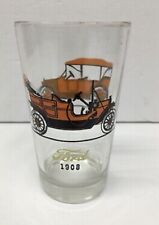 Vintage 1913 Chrevrolet And 1908 Drinking Glass Collectible Tumbler  picture